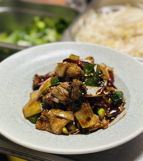 Beef in Black Bean Sauce