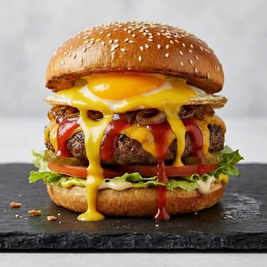 Classic Aussie Beef Burger