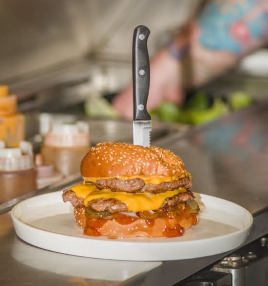 Double Deck Cheese Burger