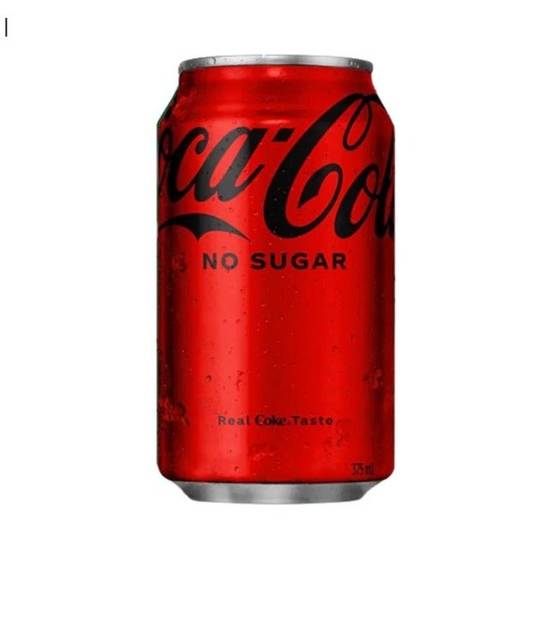 Coke No Sugar 375ml