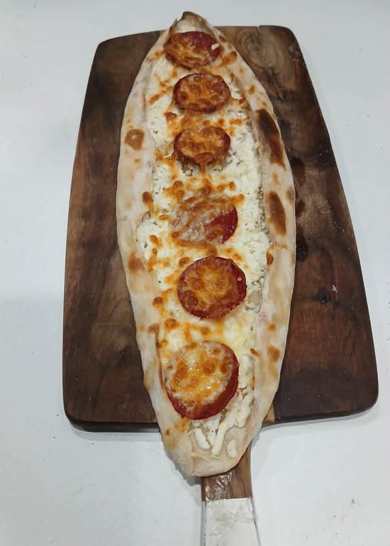 Sucuk and Cheese Pide