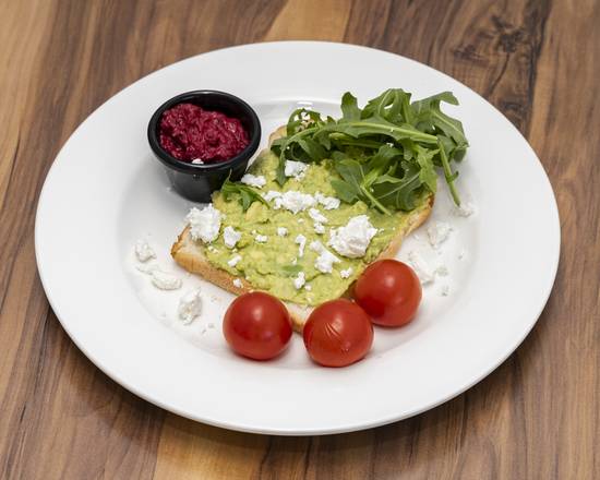 Smashed Avocado on Toast/Waffle (GF Avail)