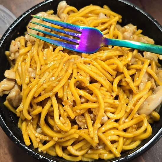 Satay Chicken noodle