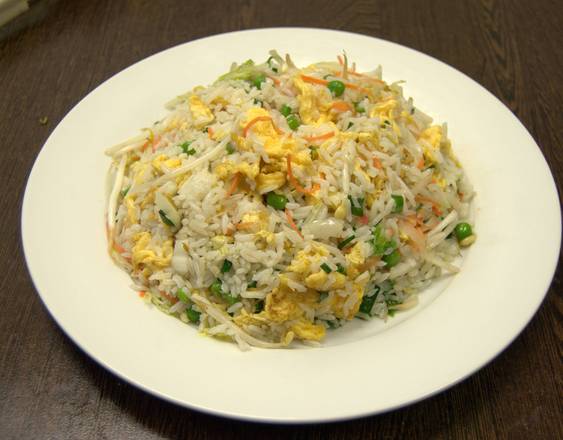 Egg and Vegetarian Fried Rice (V)