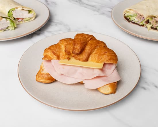 Ham and cheese croissant