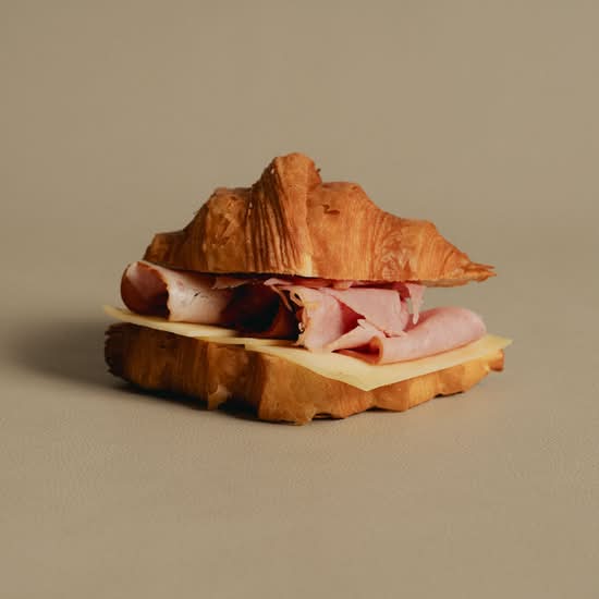 Toasted Ham & Cheese Croissant