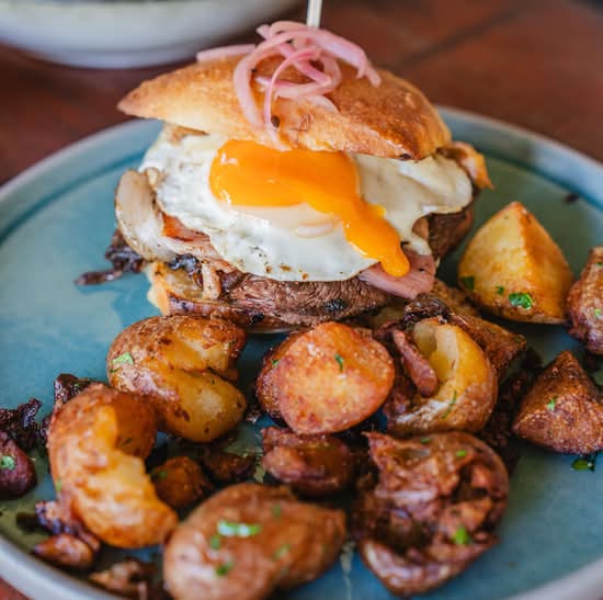Steak Sanga Sandwich