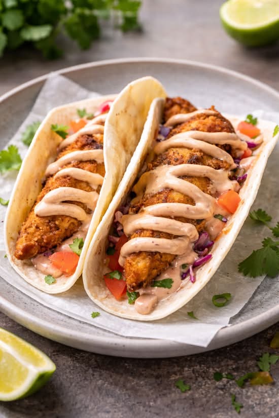 Crispy Chicken Tacos