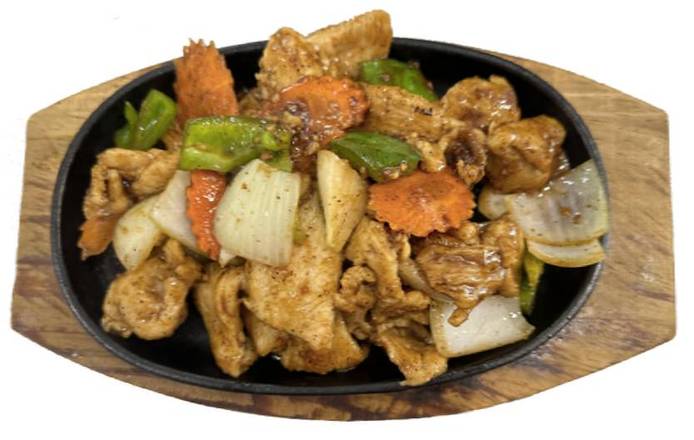 Sizzling Black Pepper Chicken