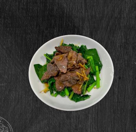 Stir-fry Chinese Broccoli with Beef