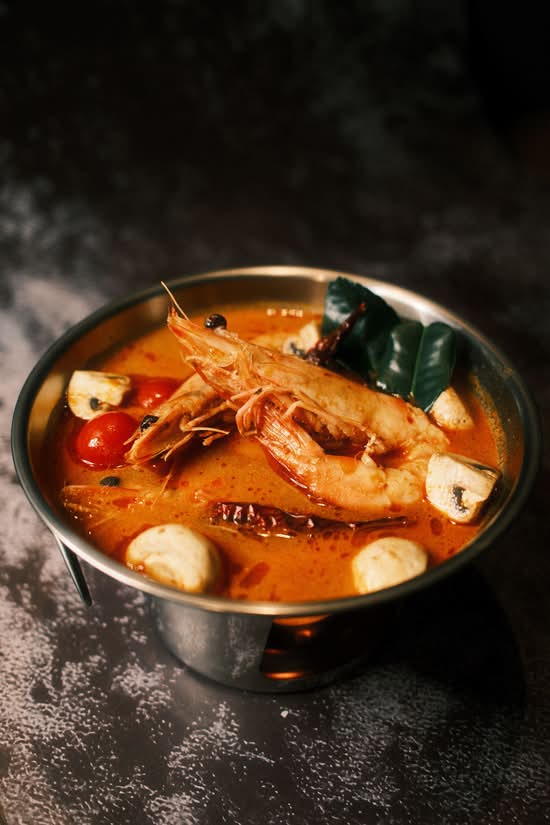 Tom Yum King Prawn