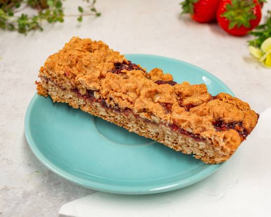 Oat and Jam Slice