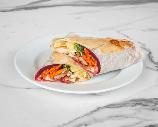 Chicken Schnitzel Wrap