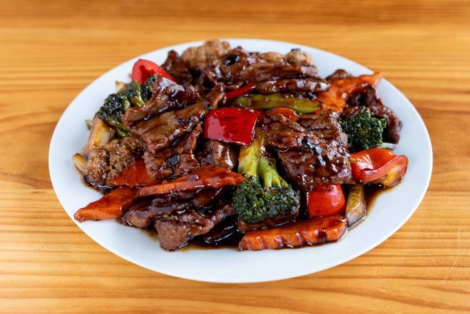 Beef in Black Bean Sauce