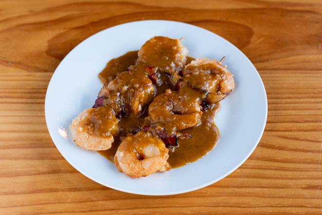 Satay King Prawns Skewer
