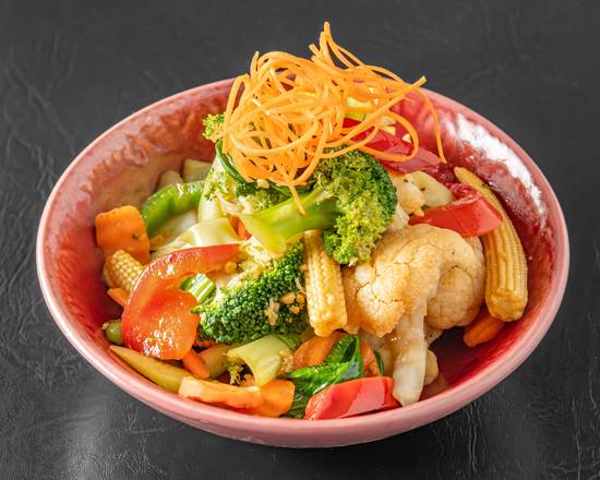 Mixed Vegetables with Oyster Sauce
