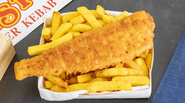 Premium Beer Battered Flake With Chips