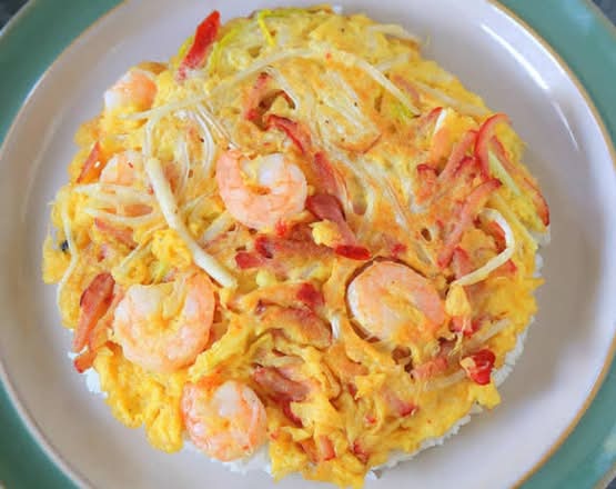 King Prawn Omelette