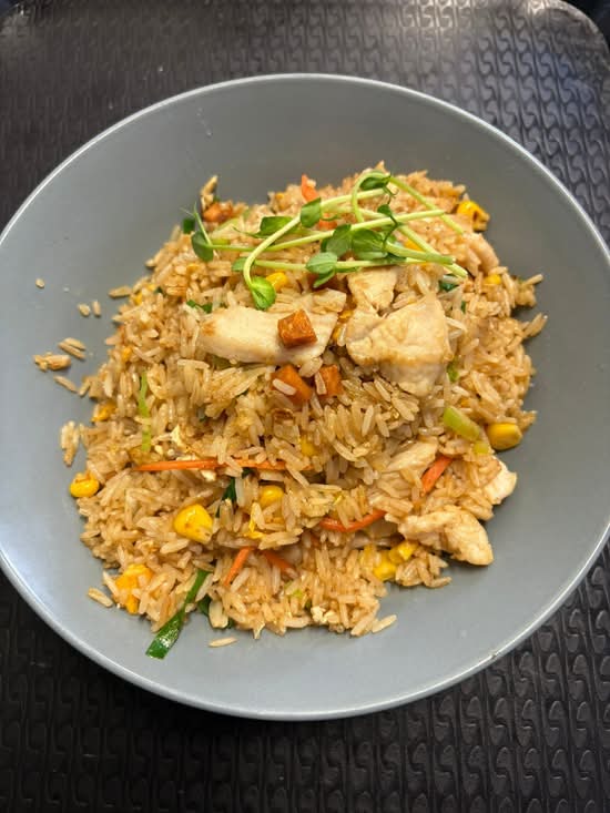 Salted fish & Chicken fried Rice