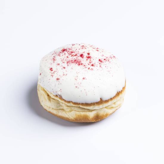 White Chocolate Raspberry Donut
