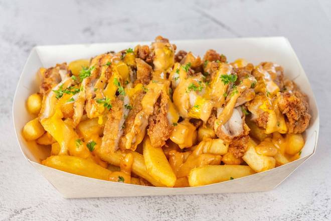 Southern Chicken Loaded Fries