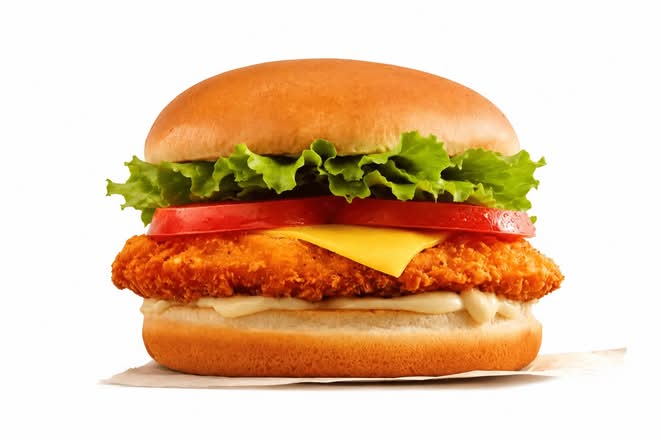 Chicken Schnitzel Burger
