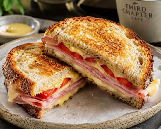 Ham Cheese Tomato Toastie