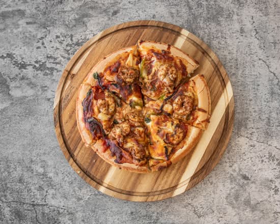 Garlic Prawn Pizza