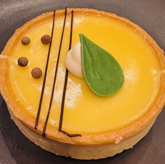 Yuzu and Lemon Tart