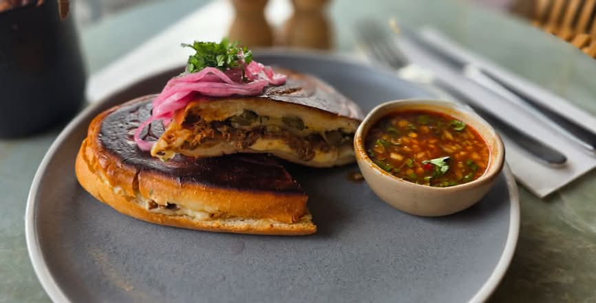 Toasted Beef Birria Roll