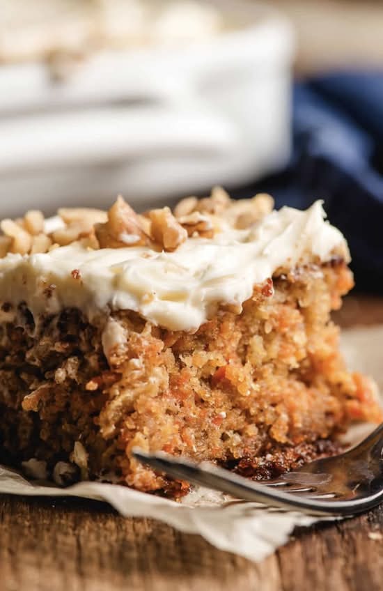 Carrot Cake Slice