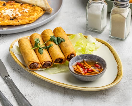 Vegetarian Spring Rolls (V)