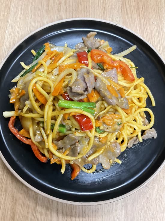 Thai Curry Beef Noodles