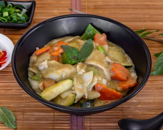 Thai Green Curry Seafood 🌶️🌶️