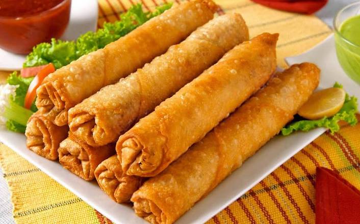 XLarge Chicken and Prawn Spring Rolls (2)