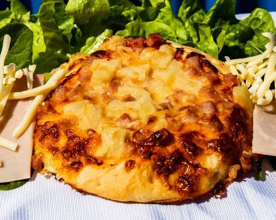 Ham and Pineapple Pizza Roll