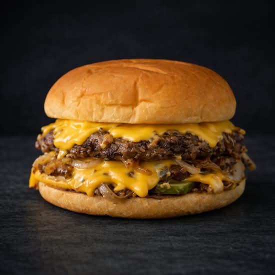 Onion Fried Burger