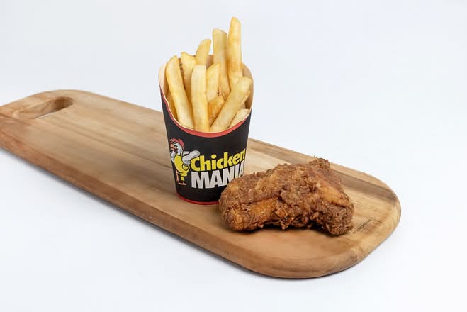 One Piece Fried Chicken and Chips