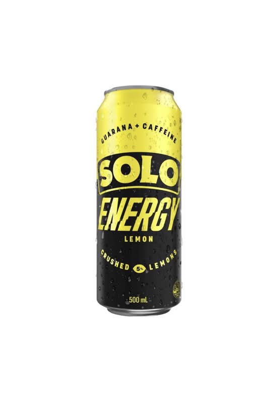 500ml Solo Energy Drink