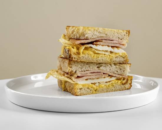 Egg, Bacon and Cheese Toastie