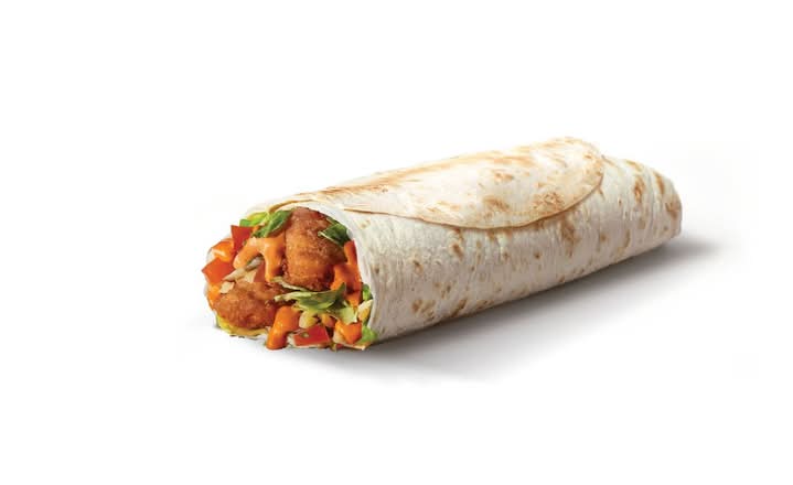 Lava Crispy Chicken Burrito