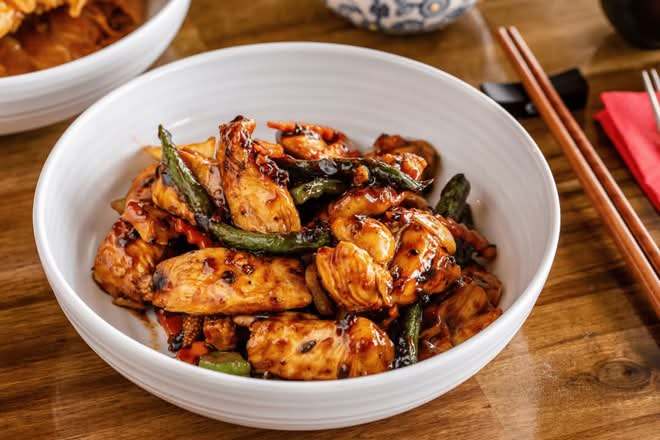 Szuchuan Chicken Stir Fry