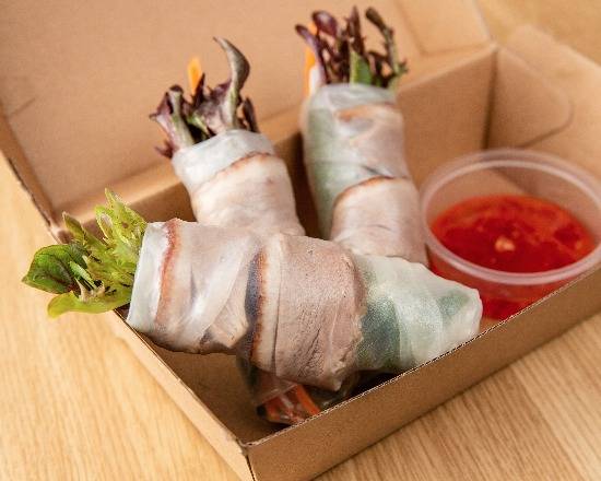 Vietnamese Fresh Rolls Roasted Duck