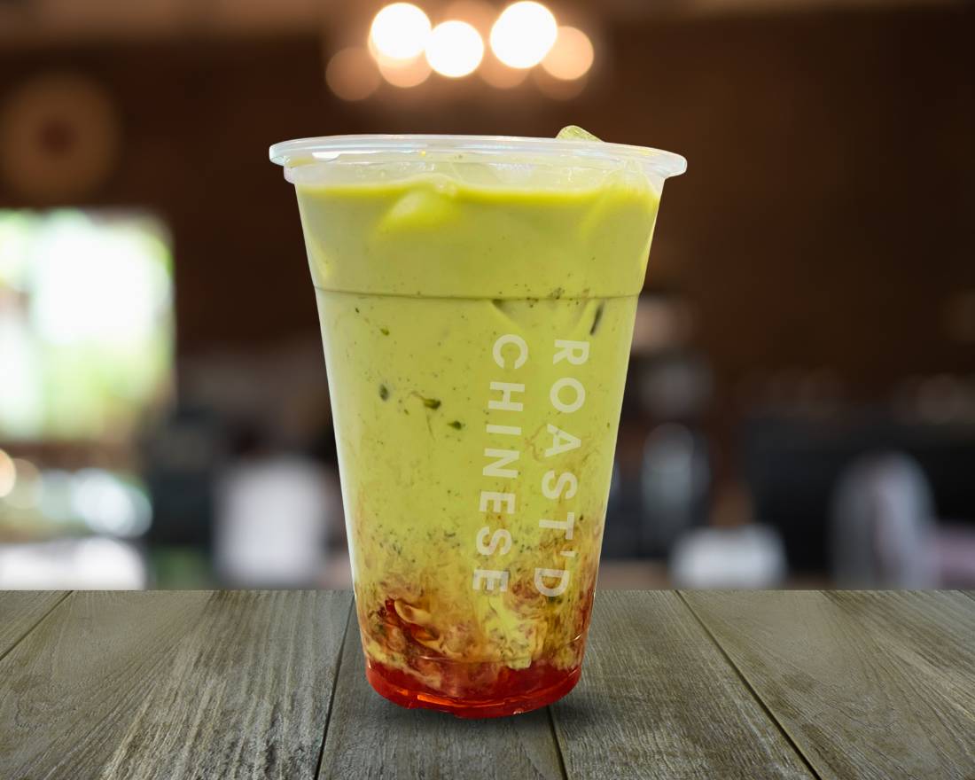 Matcha Strawberry Milk Tea