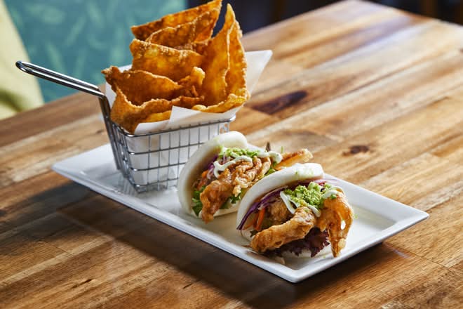 Wasabi Soft Shell Crab Bao (2)