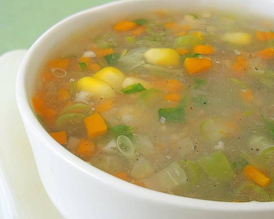 Sweet Corn Veg Soup