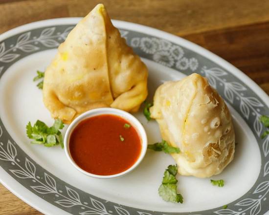 Samosa Chaat Full