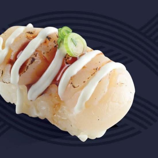 Grilled Scallop Nigiri (Imported)