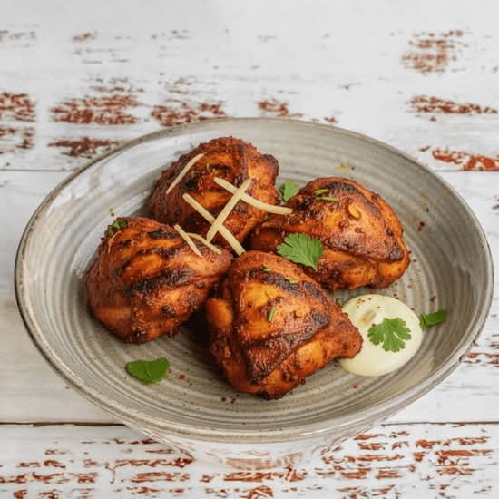 Chicken Achari Tikka( 4pcs)