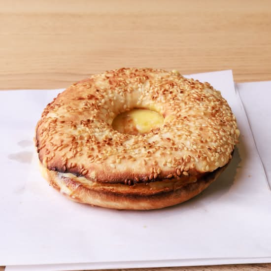Grilled Cheese Bagel